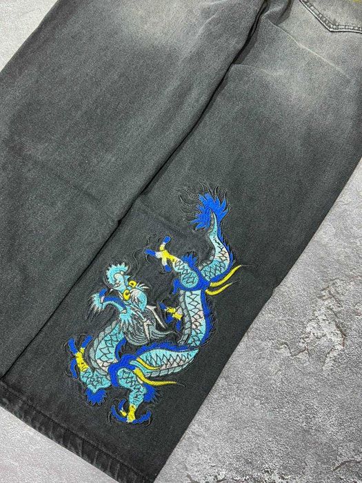 Штани Ed Hardy jeans rap джинси pants baggy y2k sk8 ед харді джинси