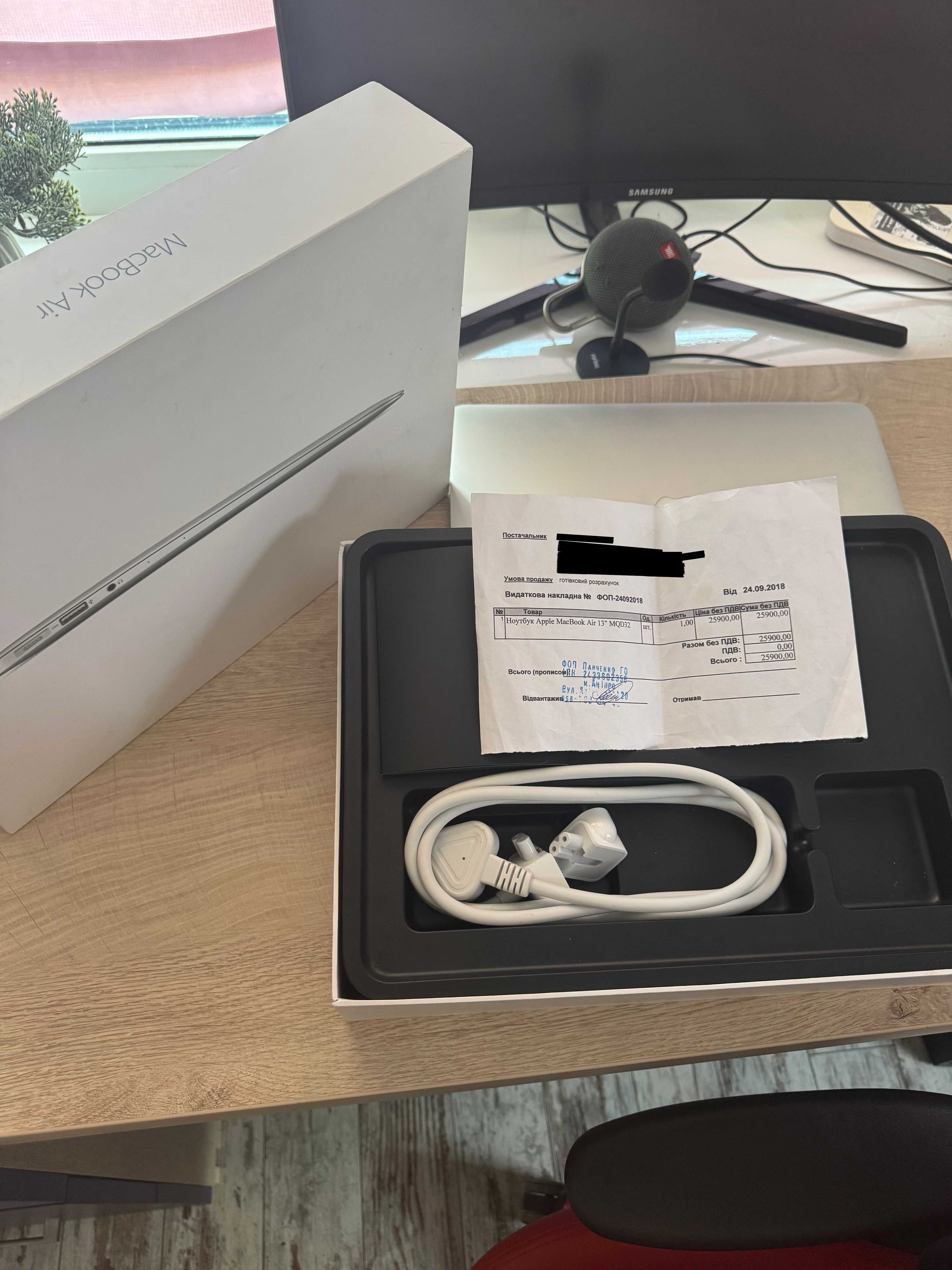 Macbook Air 2017 ПОВНИЙ КОМПЛЕКТ