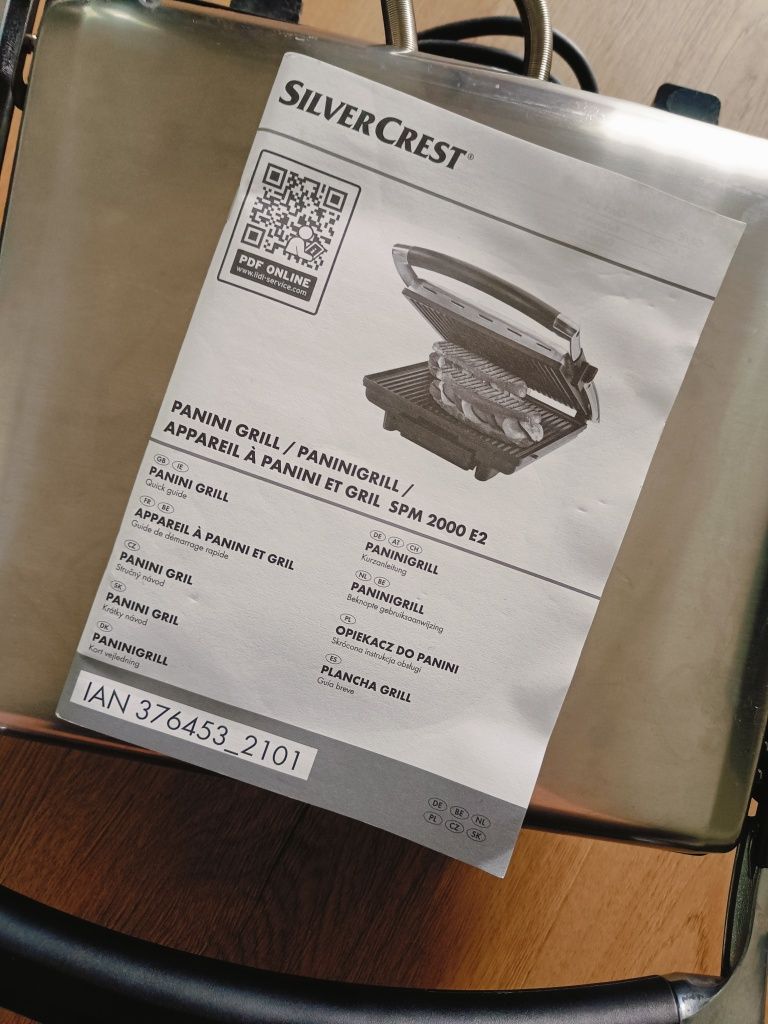 Grill elektryczny silvercrest