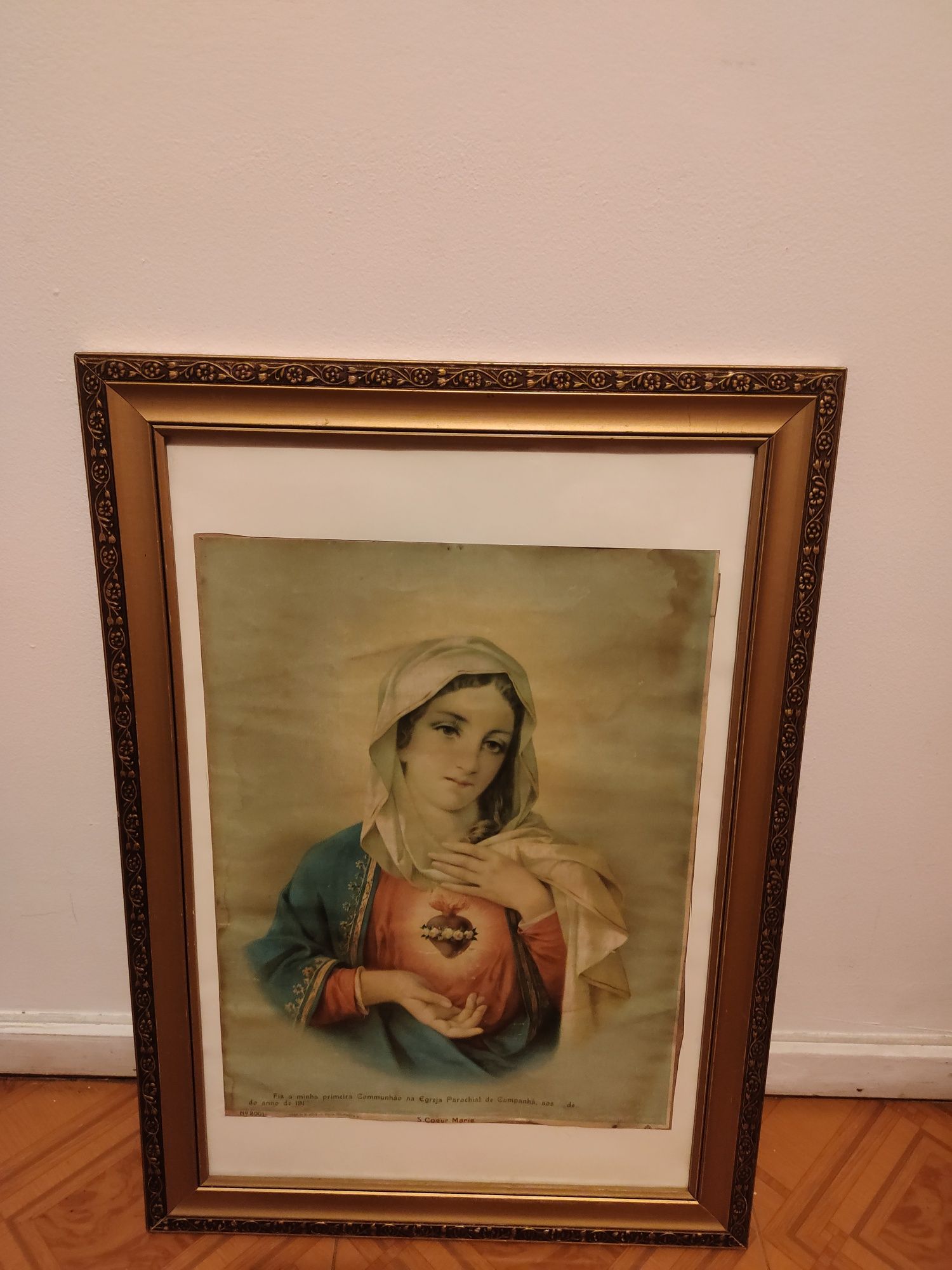 Estampa sagrado coração