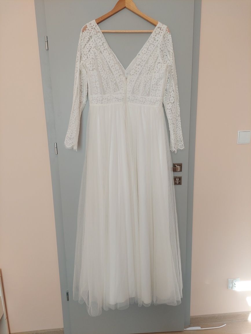 Suknia ślubna Loretta XL 165cm