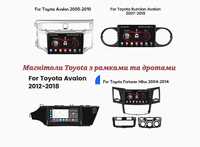 Магнитола Toyota, Auris, Avalon, Hilux, Tundra, Sequoia, Fortuner