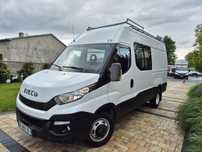 Iveco IVECO 35C13 BRYGADÓWKA BAGAZNIK DACHOWY REGAŁY  Iveco 35C13 Sprowadzony BLIZNIAK L3H2 Super stan Brygadówka Grou
