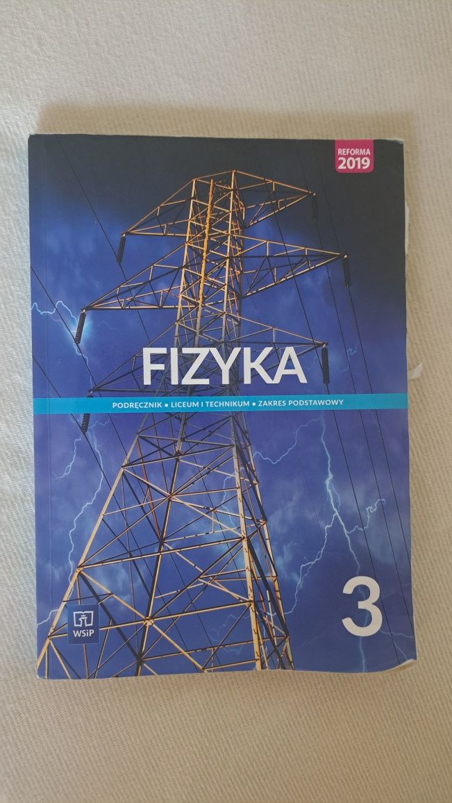 Podręcznik "Fizyka 3" WSiP, zakres podstawowy