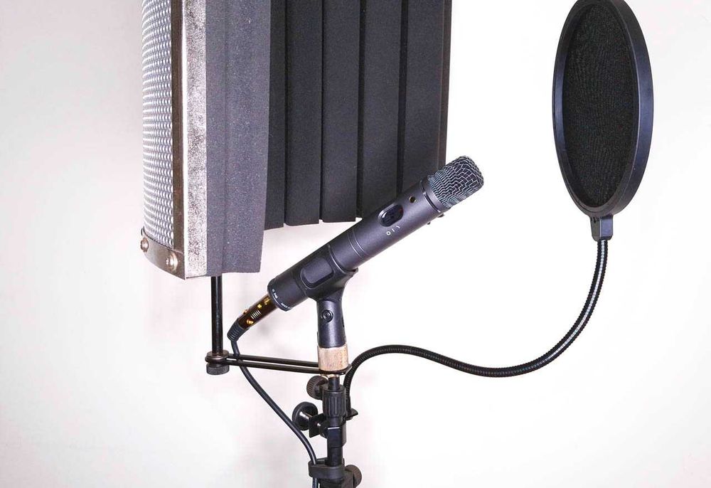 Microfone RODE P48 e Sistema Profissional Marantz de captação Estúdio