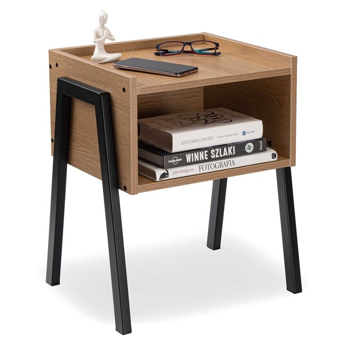 Szafka nocna SKIVE modern oak