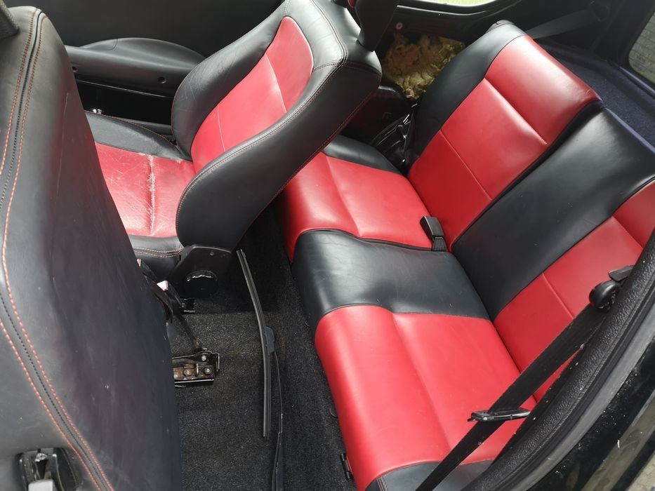 Seicento Abarth ZAGŁÓWKI Sporting fotele el. szyby c.zamek licznik alu