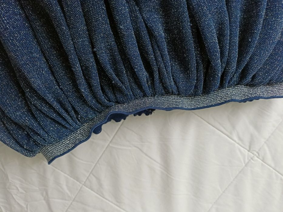 23. Tiulowa granatowa spódniczka dla dziewczynki 122/128 Pepco