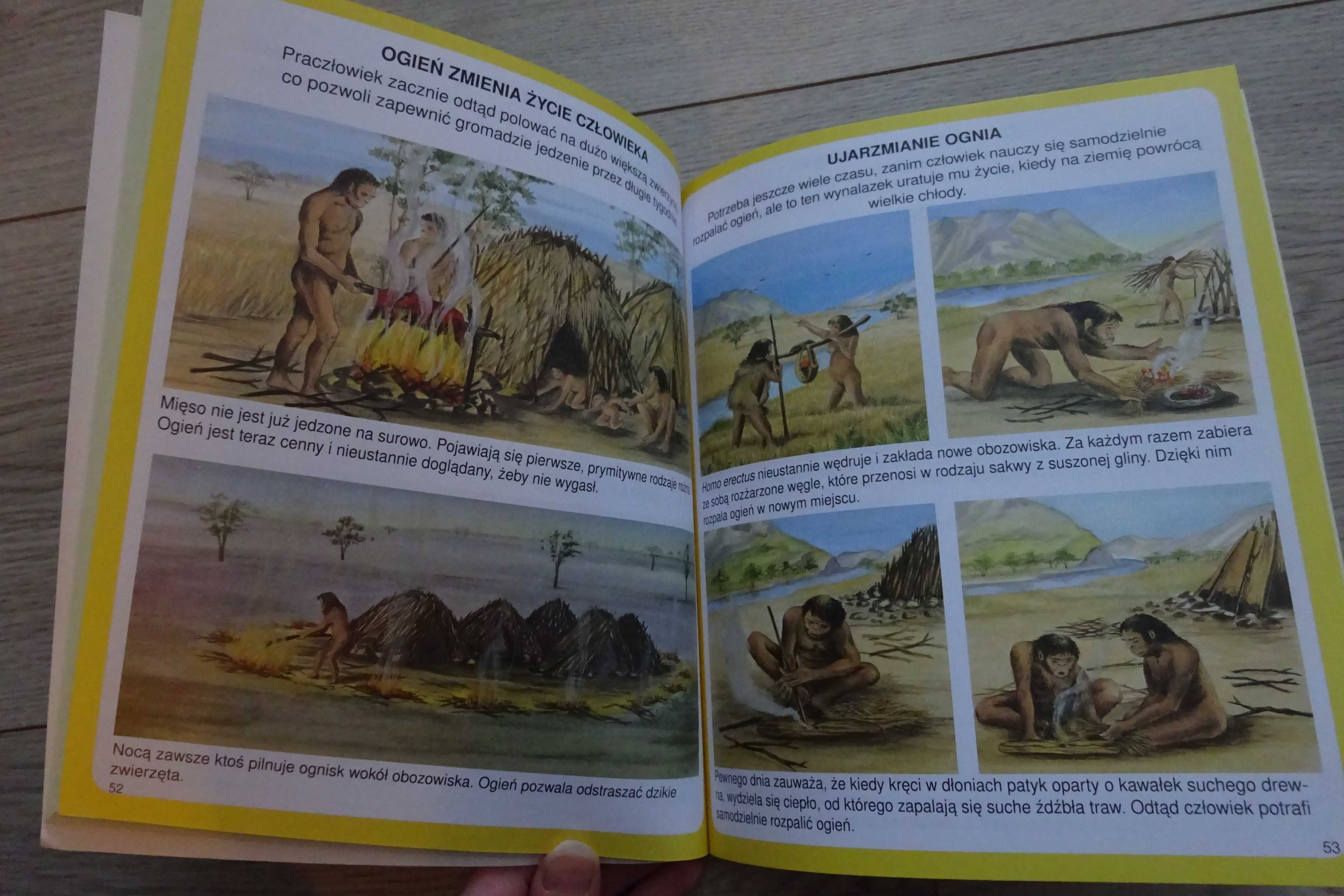 NOWA książka Świat w obrazkach Dinozaury i prehistoria