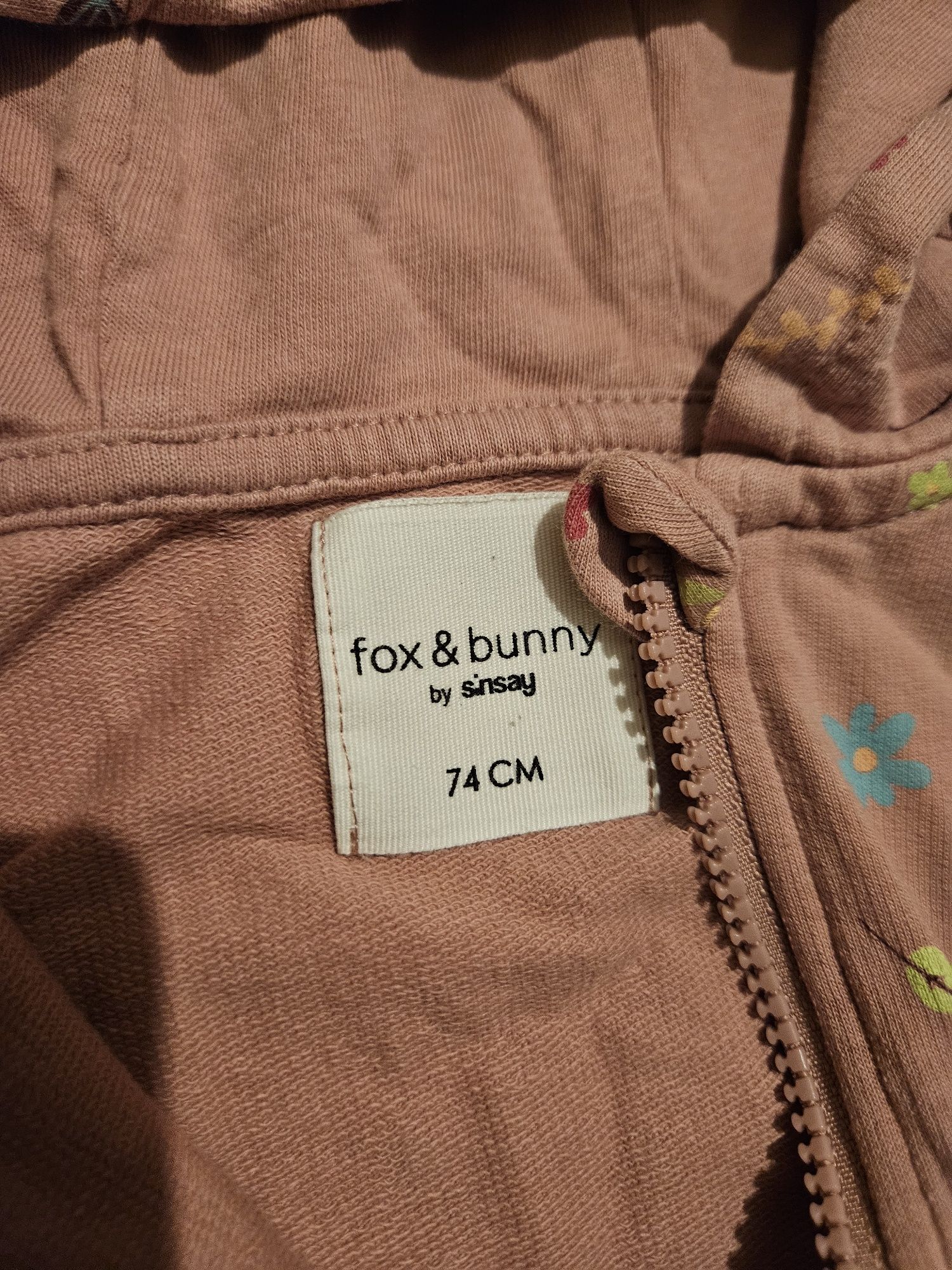 Dziewczęca bluza Fox & Bunny Sinsay. Rozmiar 74