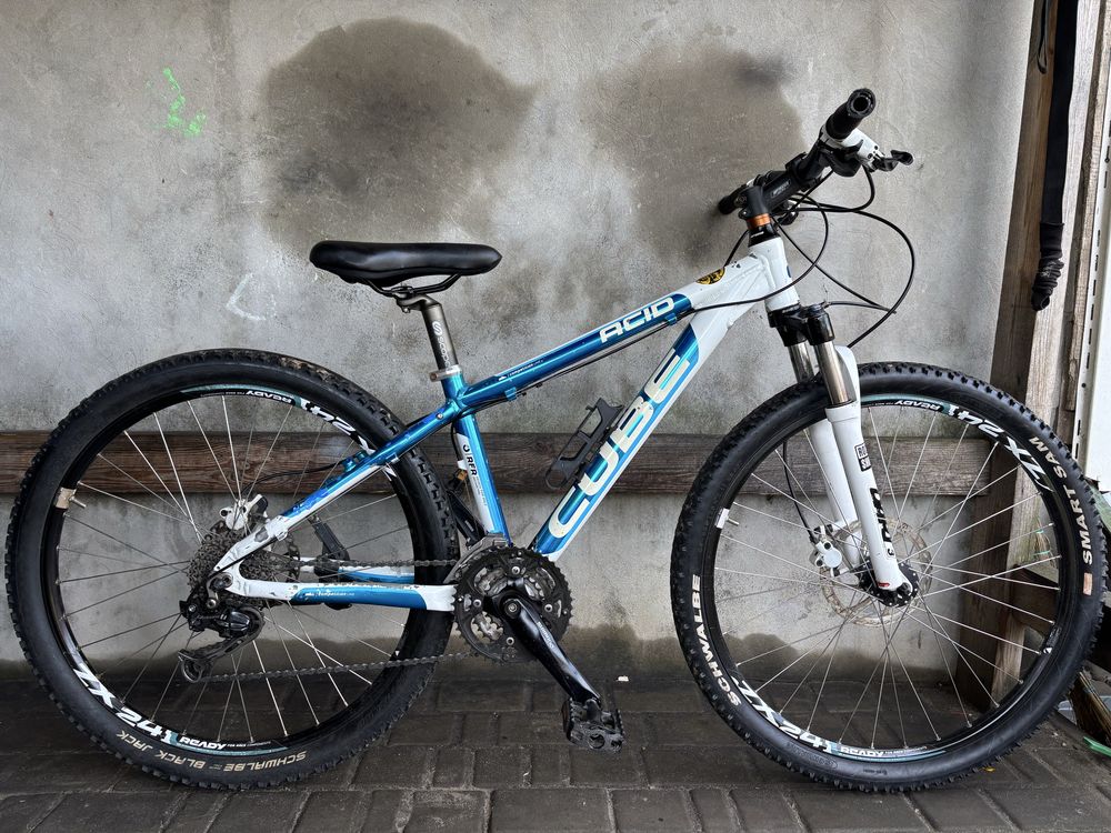 Велосипед CUBE Гидравлика на DEORE ROCK SHOX