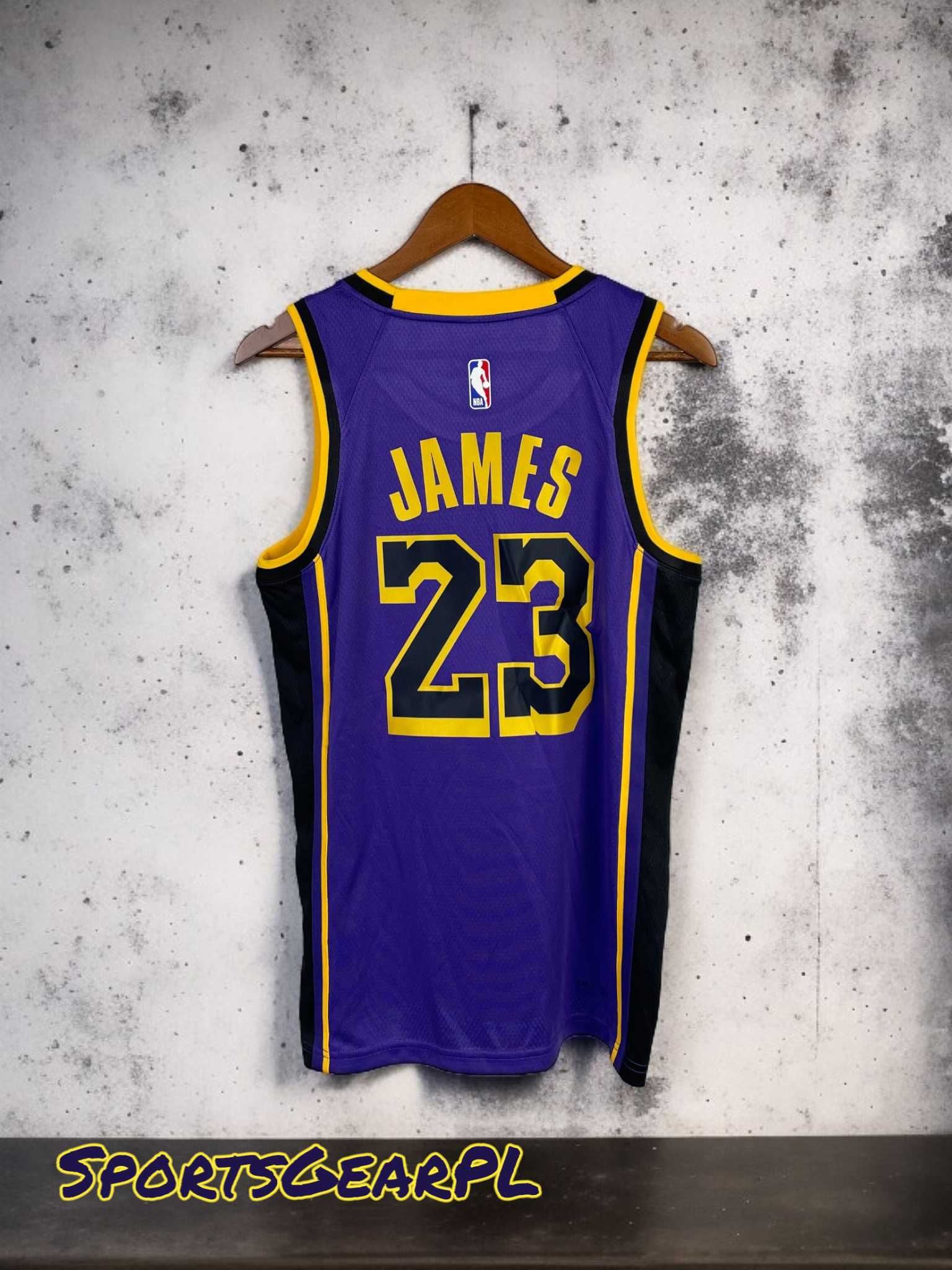 LeBron JAMES Koszulka NBA STATEMENT Los Angeles Lakers NIKE Rozmiar L