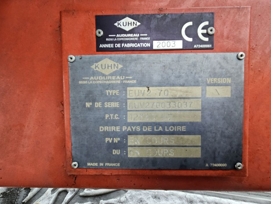 Paszowóz, Wóz Paszowy Kuhn 16m3