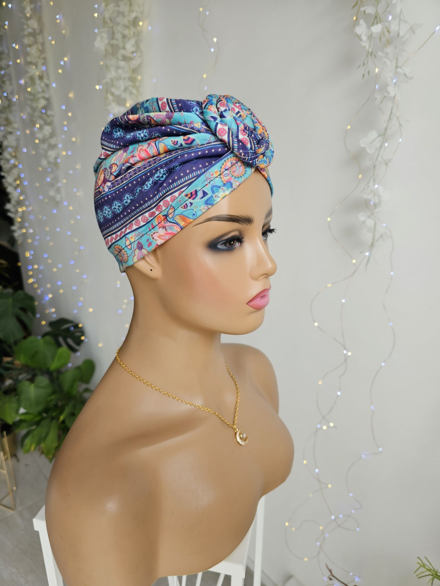 Turban chustka czapka Soa 2 chemioterapia nakrycie głowy