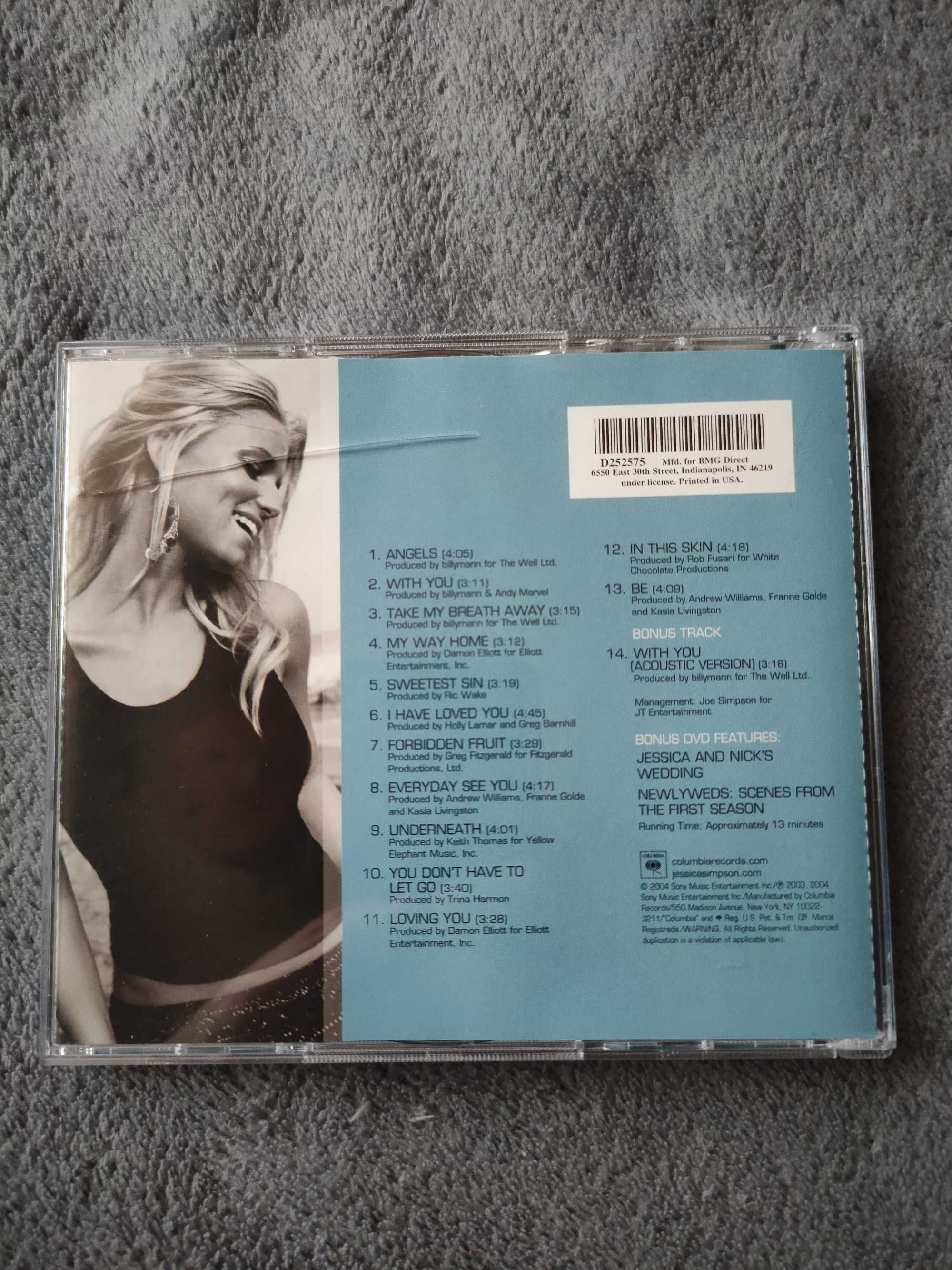 Jessica Simpson In this skin CD+DVD USA