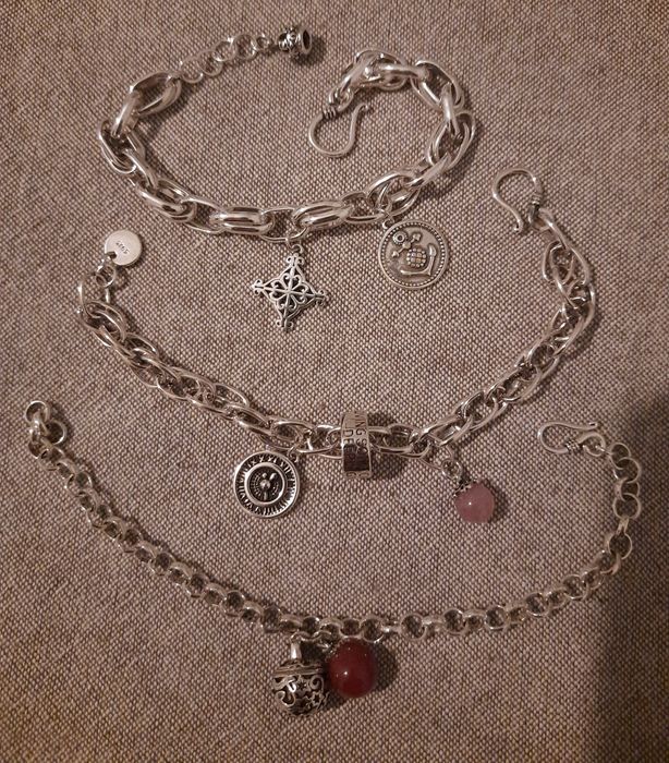 Pulseiras lindíssimas prata S925