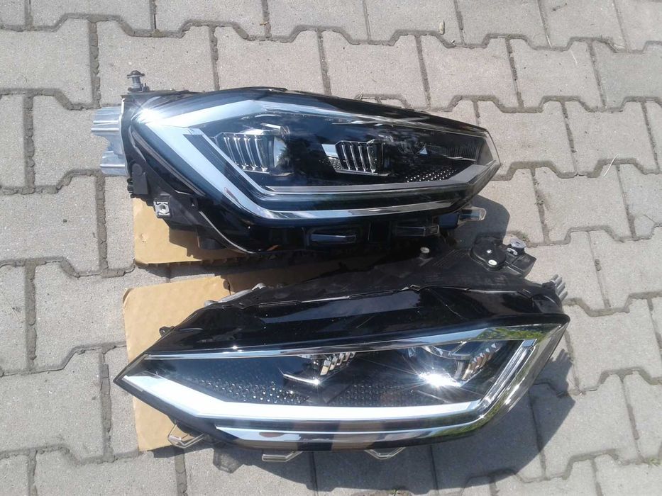 2 Lampy Przód VW GOLF 7 Lift Sportsvan Full Led Europa Ledy
