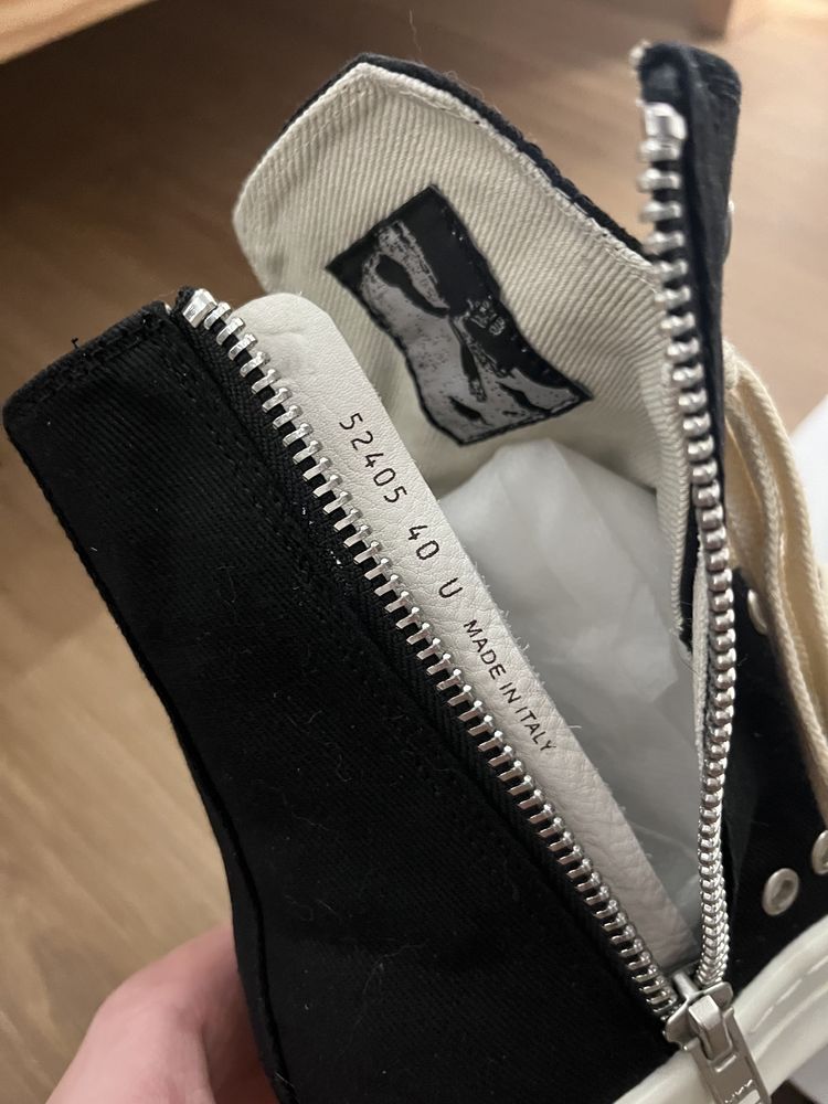 Rick owens hexogram geobasket chrome hearts ramones рамоны рик овенс