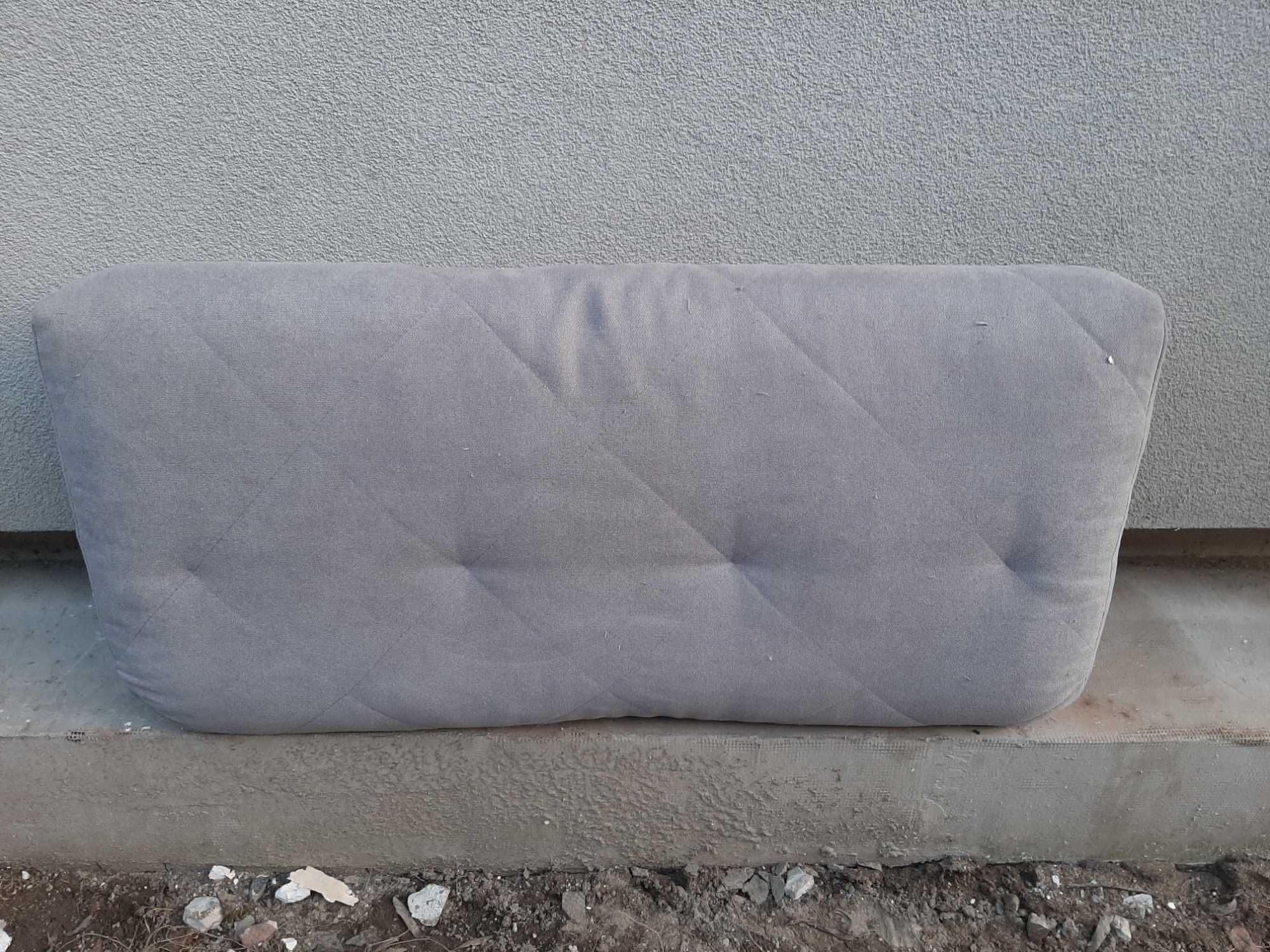 Pufa oparcie poduszka na sofę rogówkę wersalkę tapczan sofę 95 cm