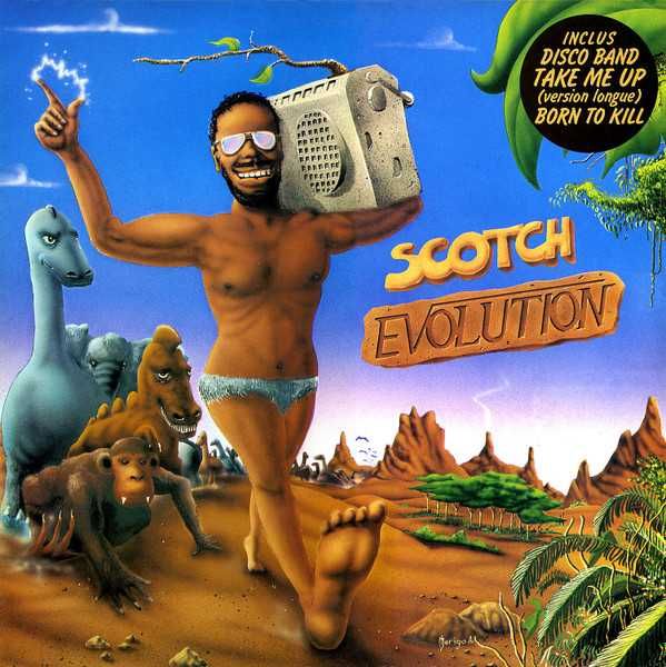 Виниловый Альбом SCOTCH - Evolution - 1985 *ОРИГИНАЛ