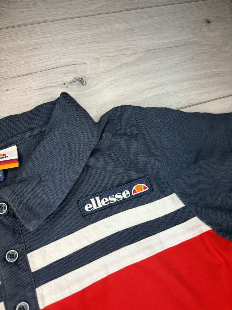 Ellesse Body Damskie Czerwono-Granatowe M