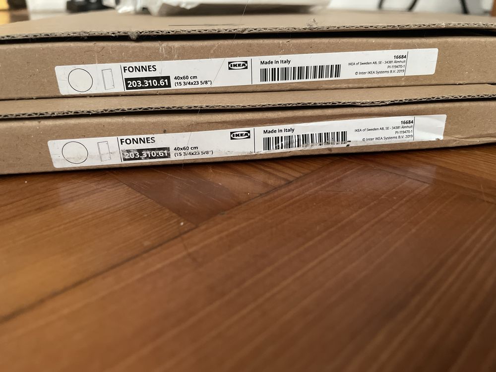 Portas IKEA sistema PLATSA, branco, 60x40 cm