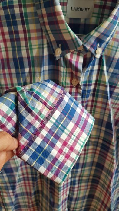 Koszula S 36 Lambert w kratkę