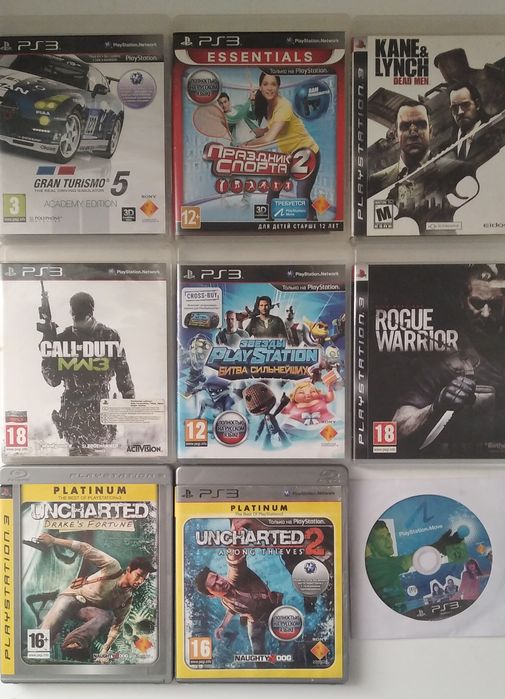 Продам диски на приставки