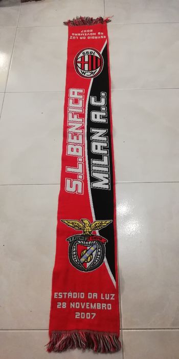 Cachecol Benfica-Milao