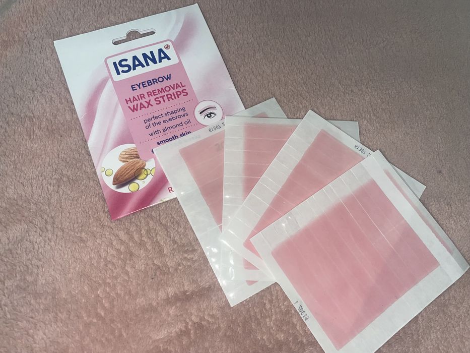 Wosk do brwi isana woski do depilacji w plastrach