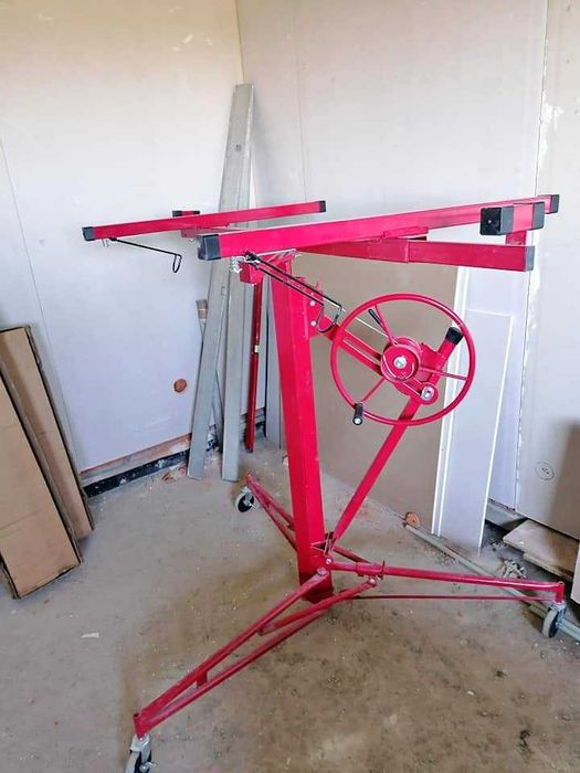 Podnośnik do płyt GK oraz osb  wys  140-350cm