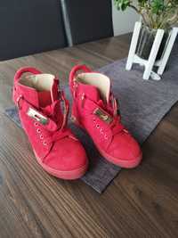 Buty czerwone dziewczęce HAVER roz. 34