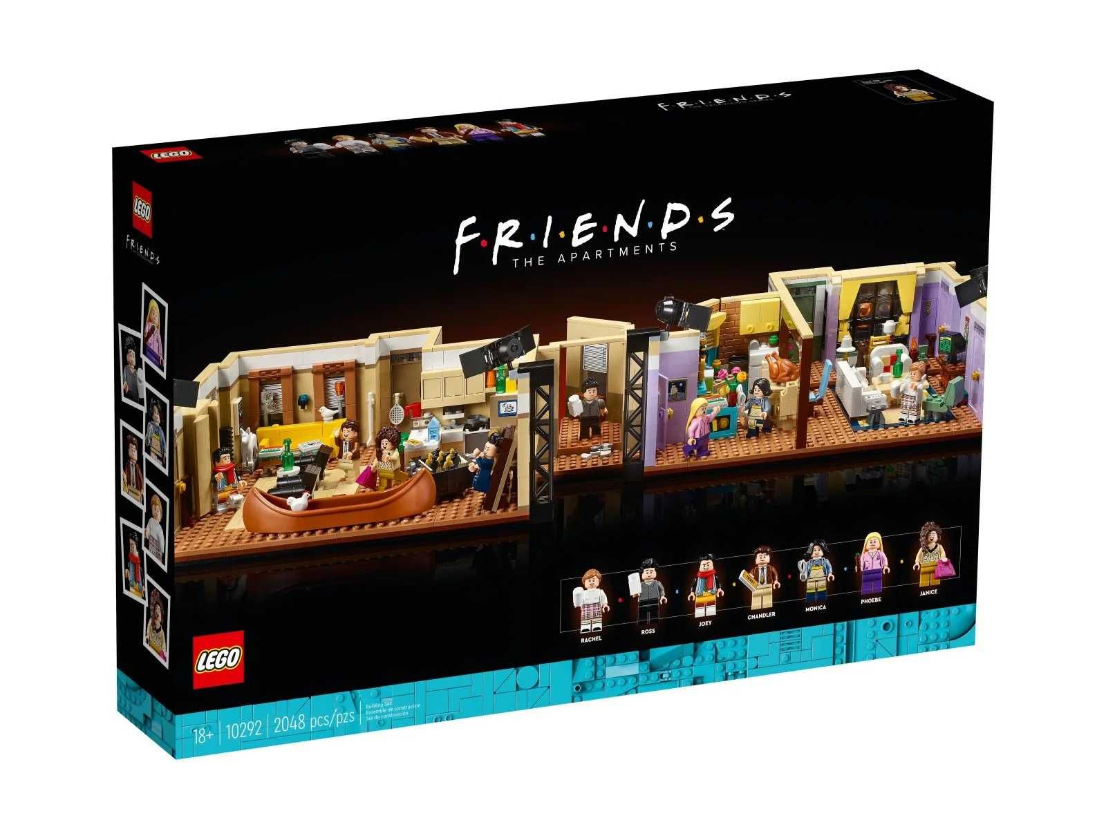 Lego Mieszkania z serialu Przyjaciele Friends 10292 Nowy