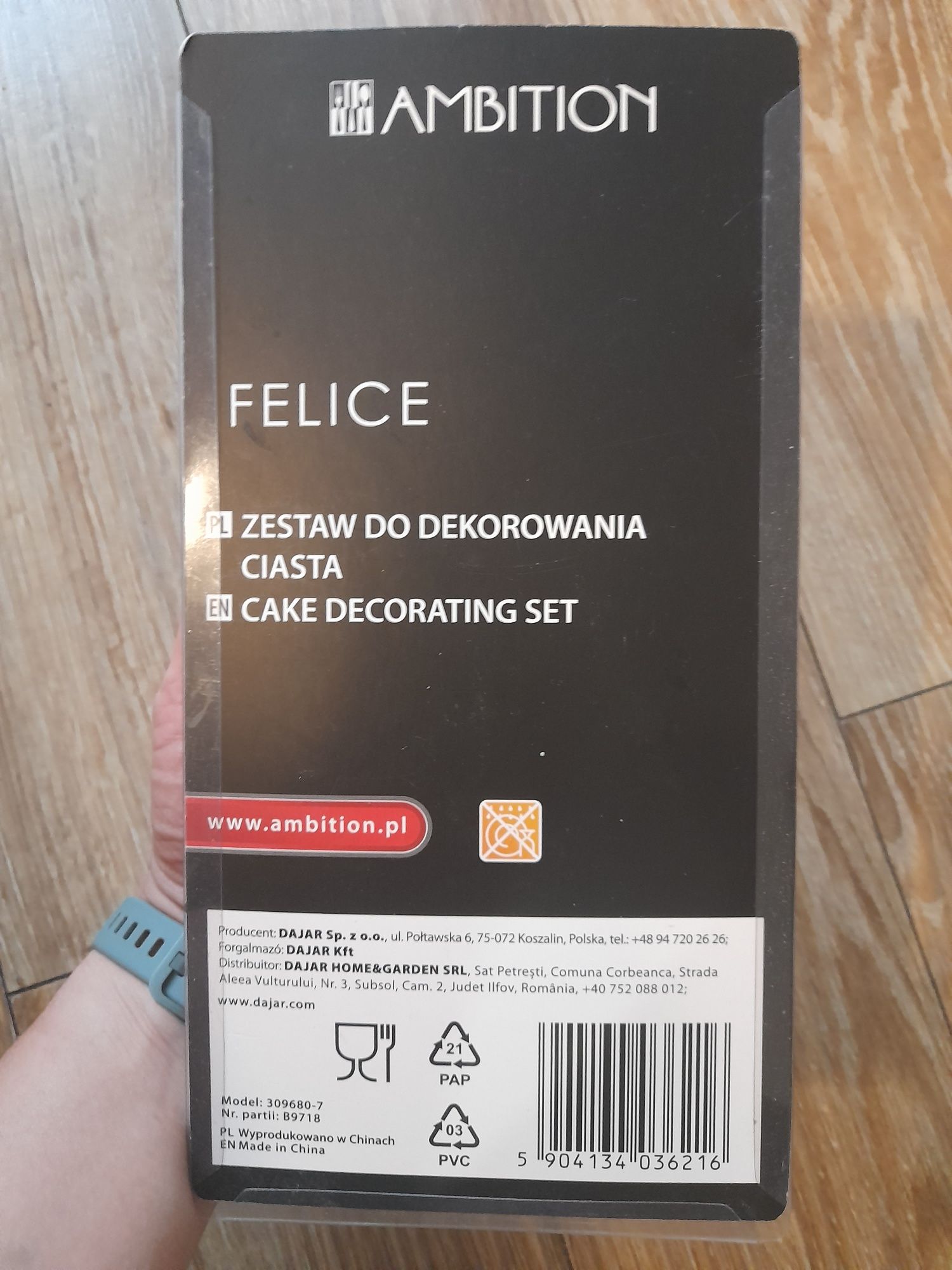 Zestaw do dekorowania ciasta