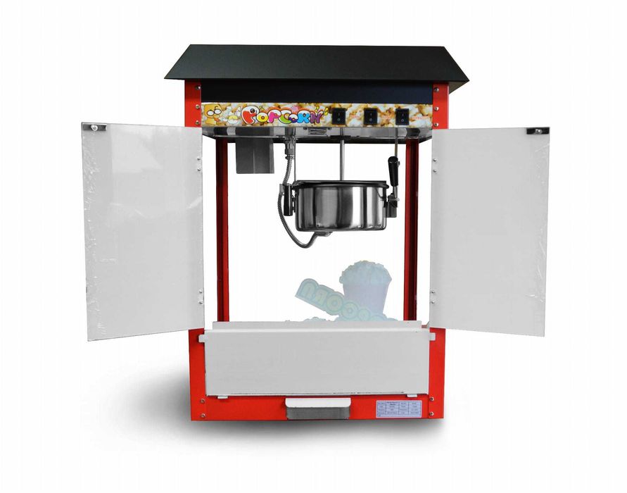 Duża maszyna do popcornu Przemysłowa kinowa do produkcji witryna kino