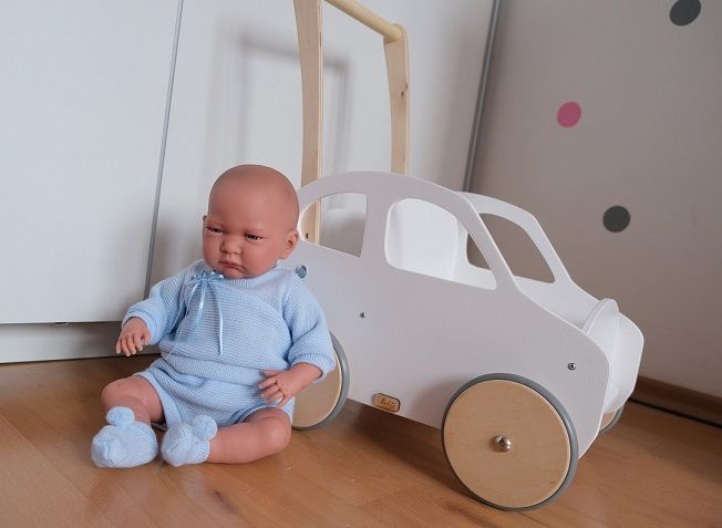 PROMOCJA Mega zabawka drewniane autko samochód wózek