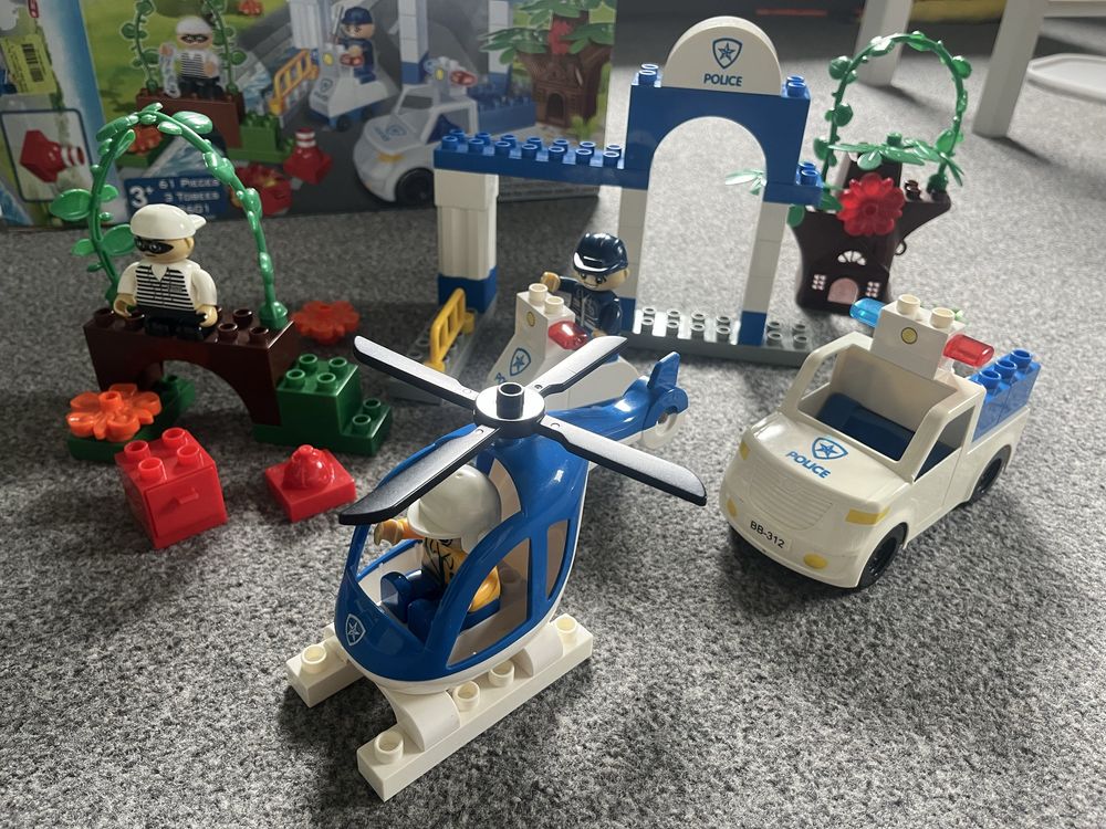 Klocki BanBao 9601 policja jak LEGO Duplo