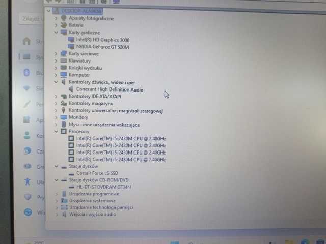 Acer TravelMate 15,6" led i5 ssd win 11 NVIDIA