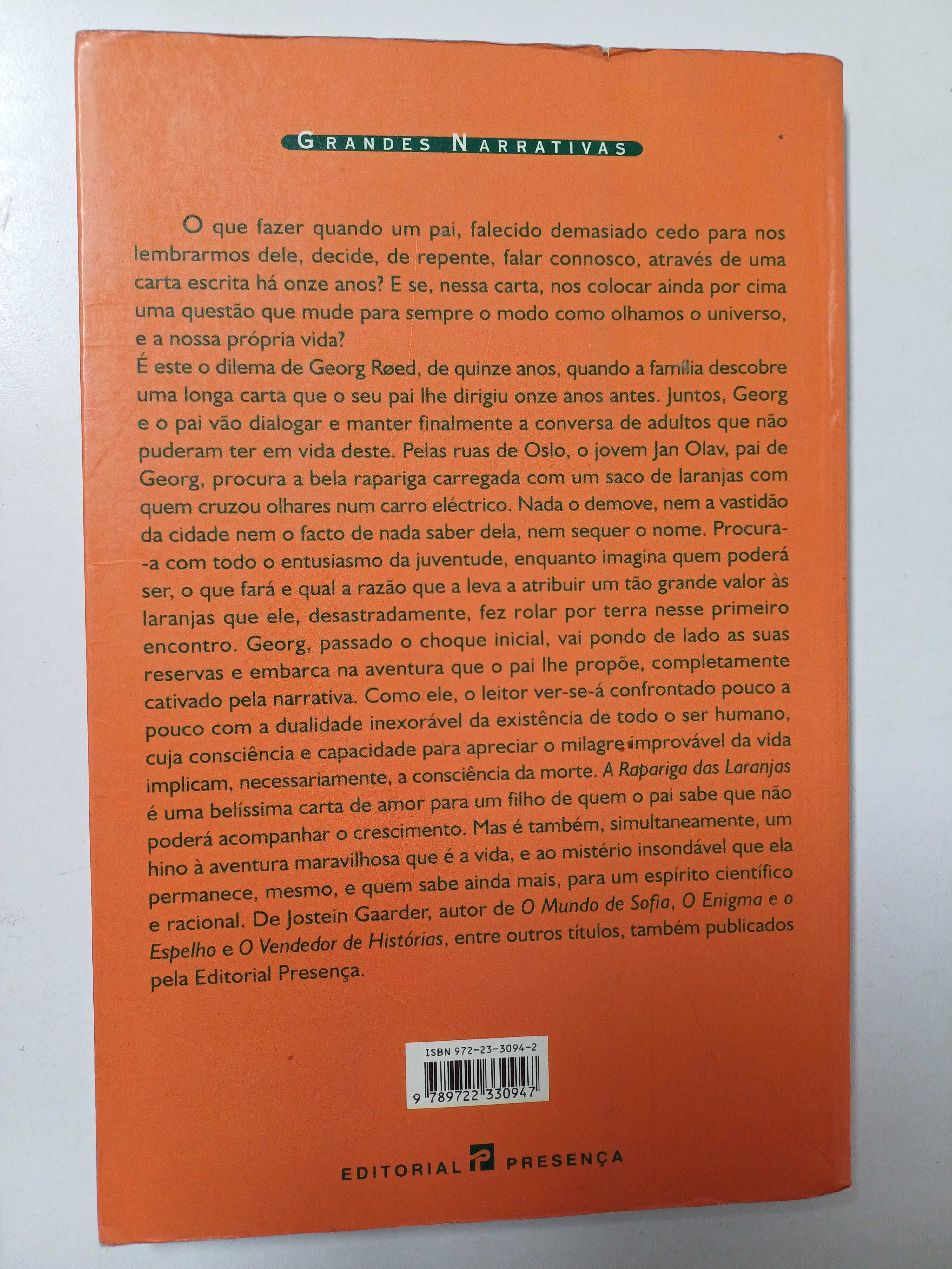 Jostein Gaarder - A rapariga das laranjas