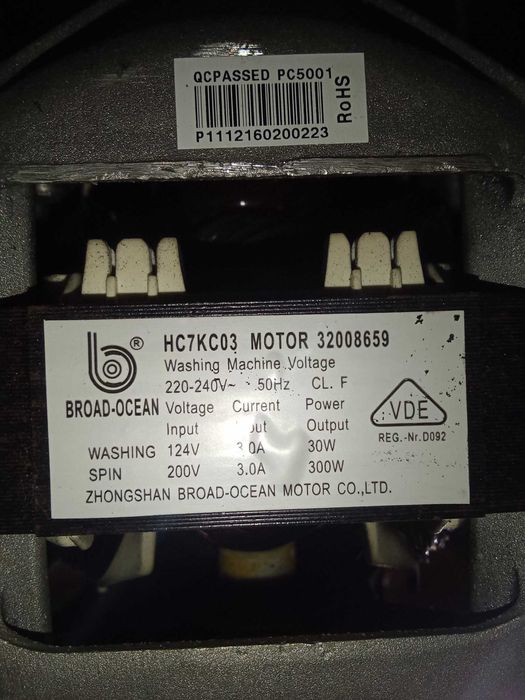 HC7KC03 motor máquina Kunft