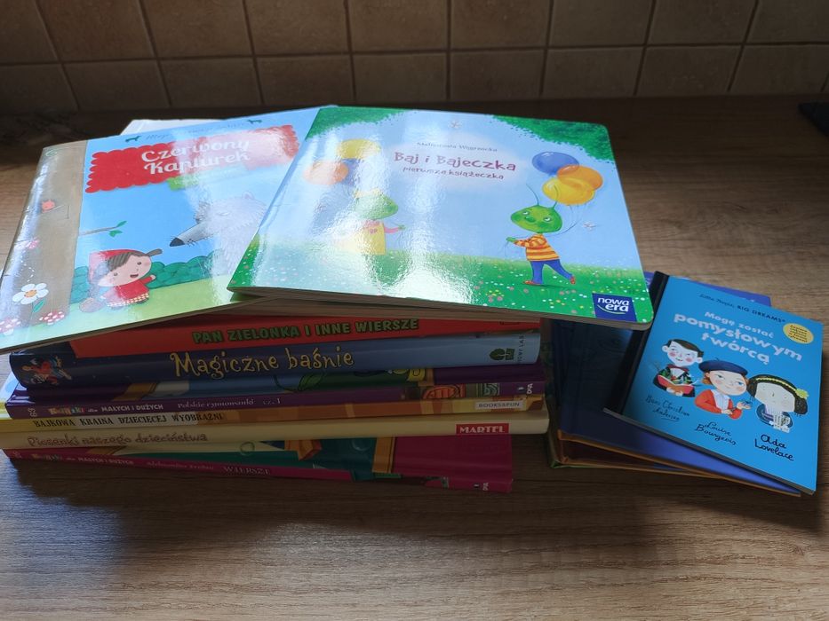 Zestaw książeczki dla dziecka z pięknymi bajkami ma dobranoc