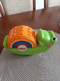 Zabawka niemowlęca, krokodyl Fisher price