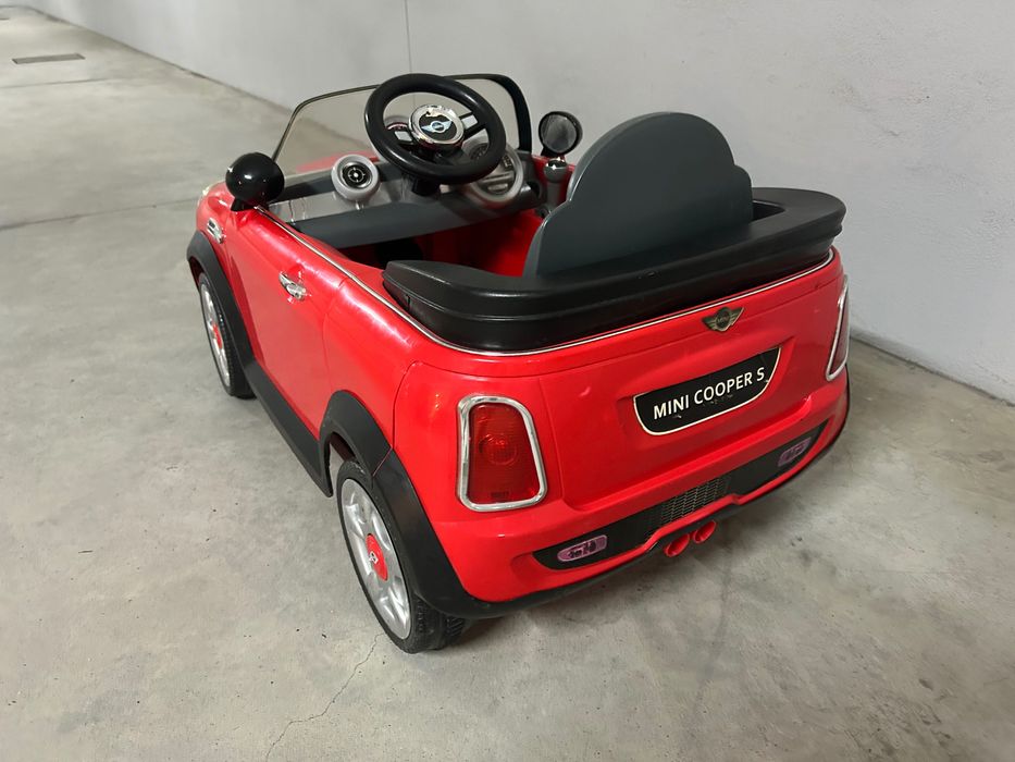Carro eléctrico criança Mini Cooper S