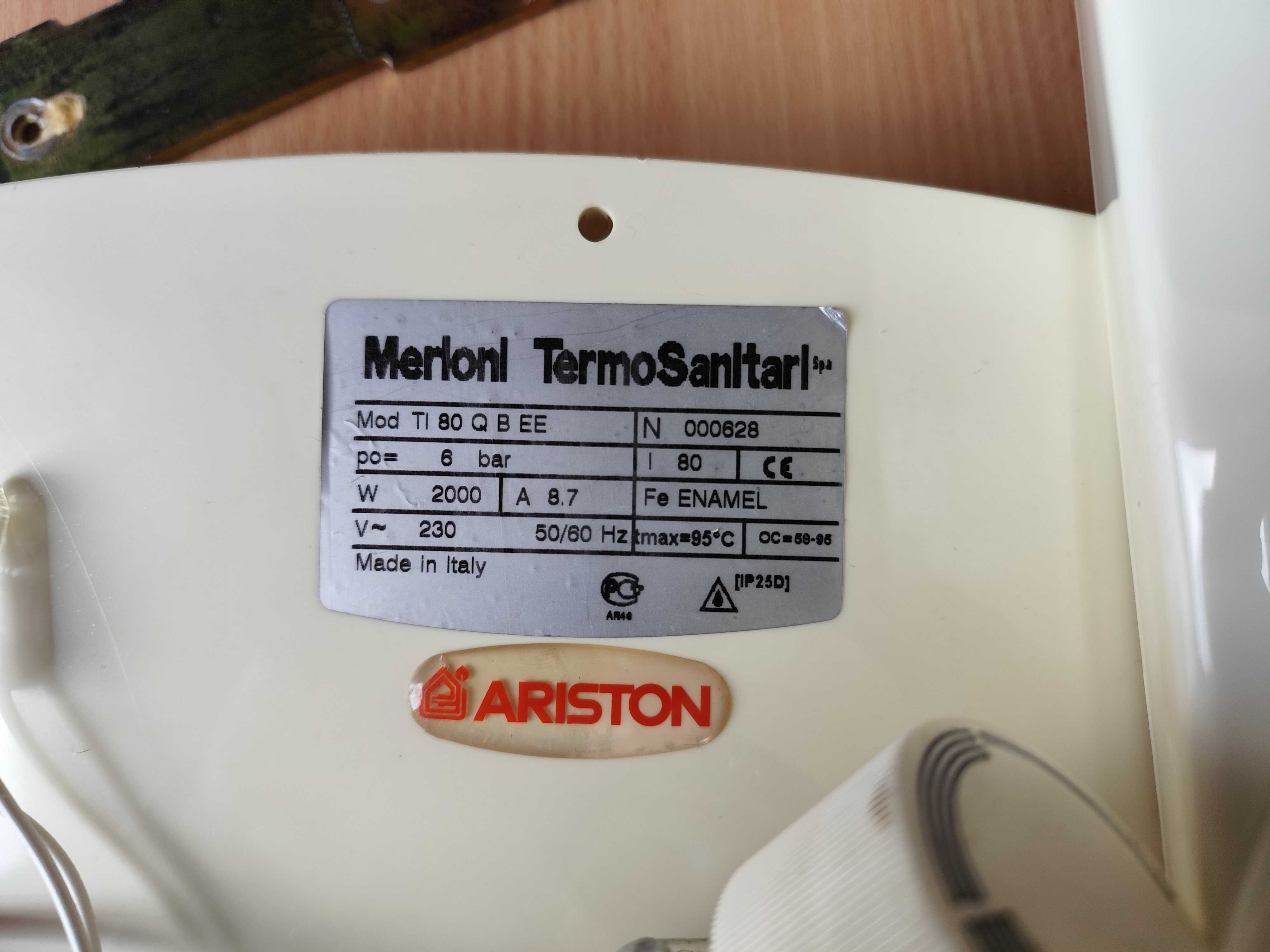 ARISTON TI 80 Q B EE запчасти - термостат, терм авар., индик. лампочка