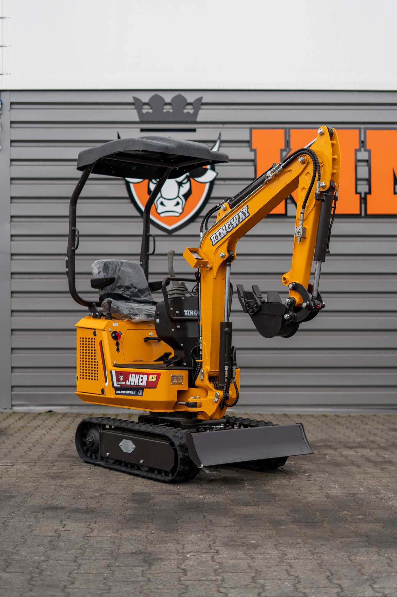 Minikoparka KINGWAY JOKER RS- Skrętne Ramie Model NA 2025r NOWA