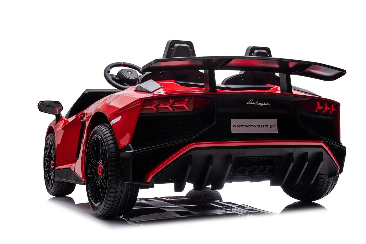 Auto na akumulator Lamborghini Aventador SV STRONG Czerwony