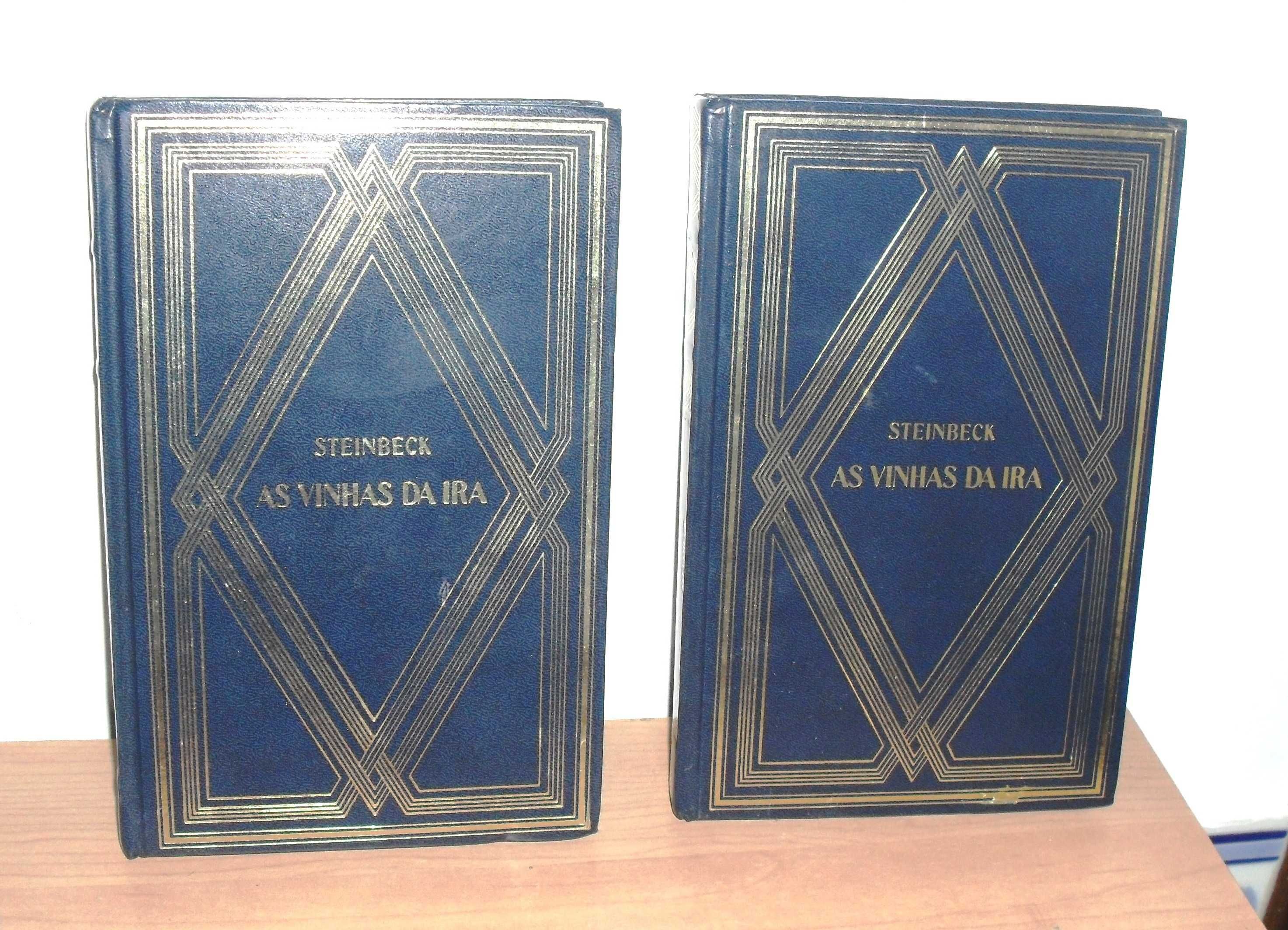 Volume I e II da obra AS VINHAS DA IRA de STEINBECK