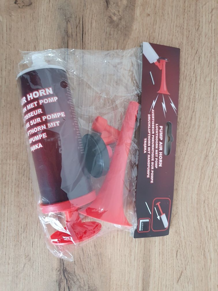 Trąbka kibica Pump Air Horn 4szt.