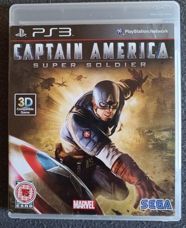 Captain America Super Soldier, Kapitan Ameryka PS3 PlayStation 3