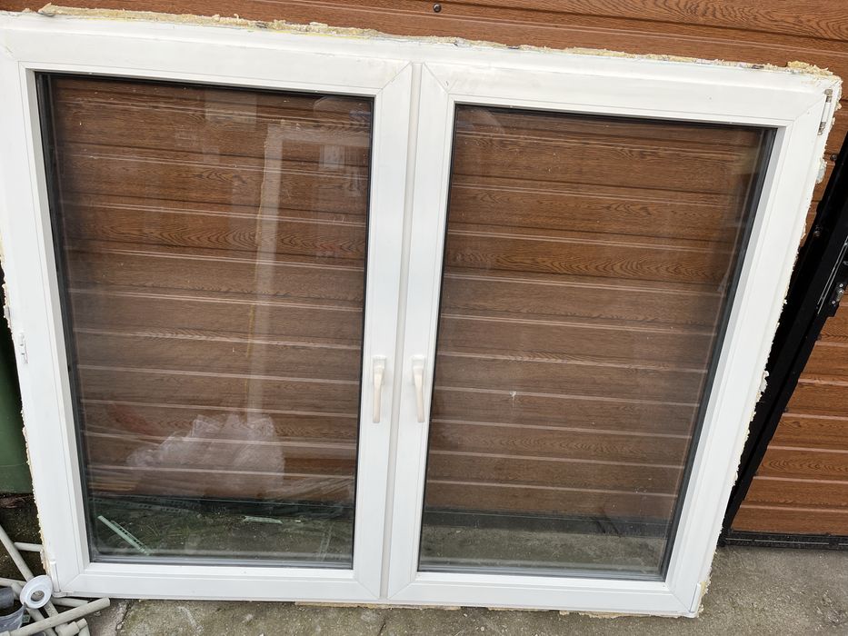 Okno używane plastikowe 3 szt